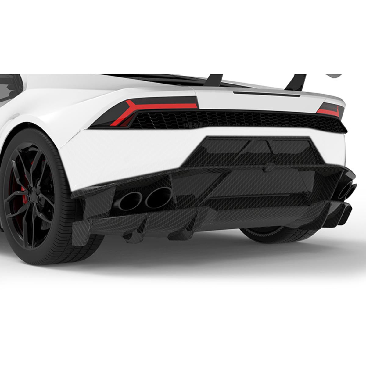 1016 Industries Lamborghini Huracan LP610 Rear Bumper