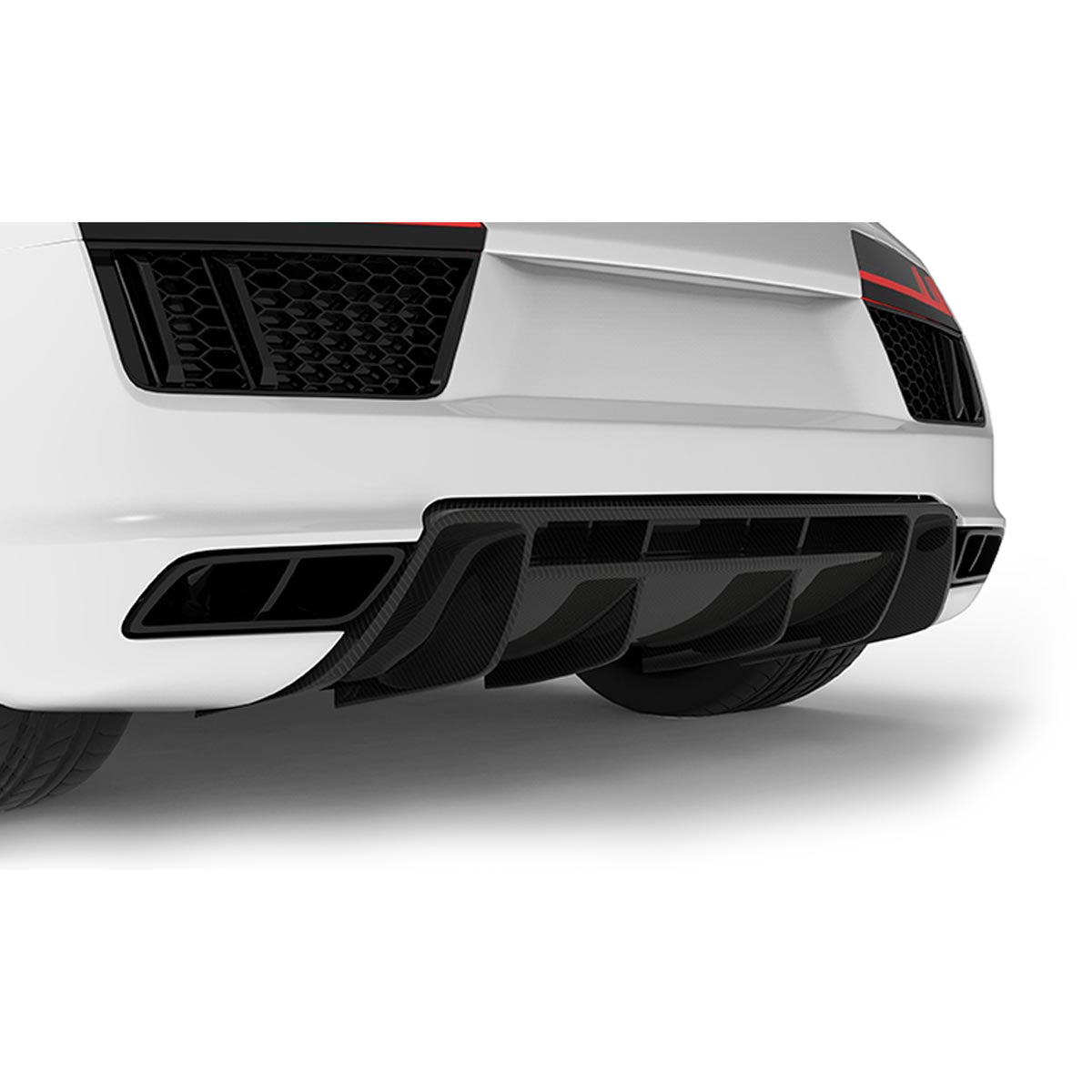 1016 Industries Audi R8 V10 MK2 Rear Diffuser