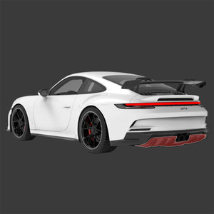 1016 Industries Porsche GT3 992 Rear Diffuser Lower