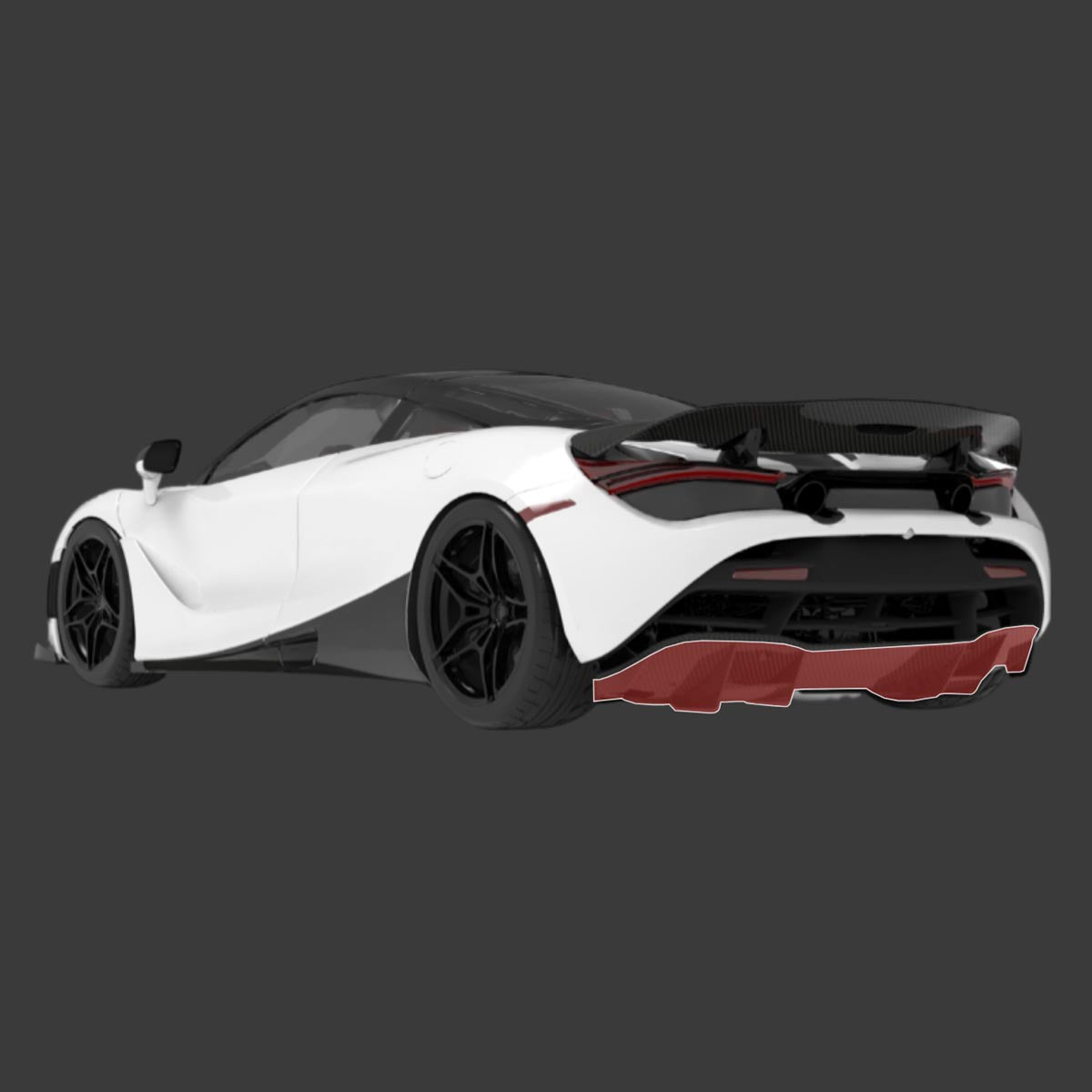 1016 Industries McLaren 720S Rear Diffuser
