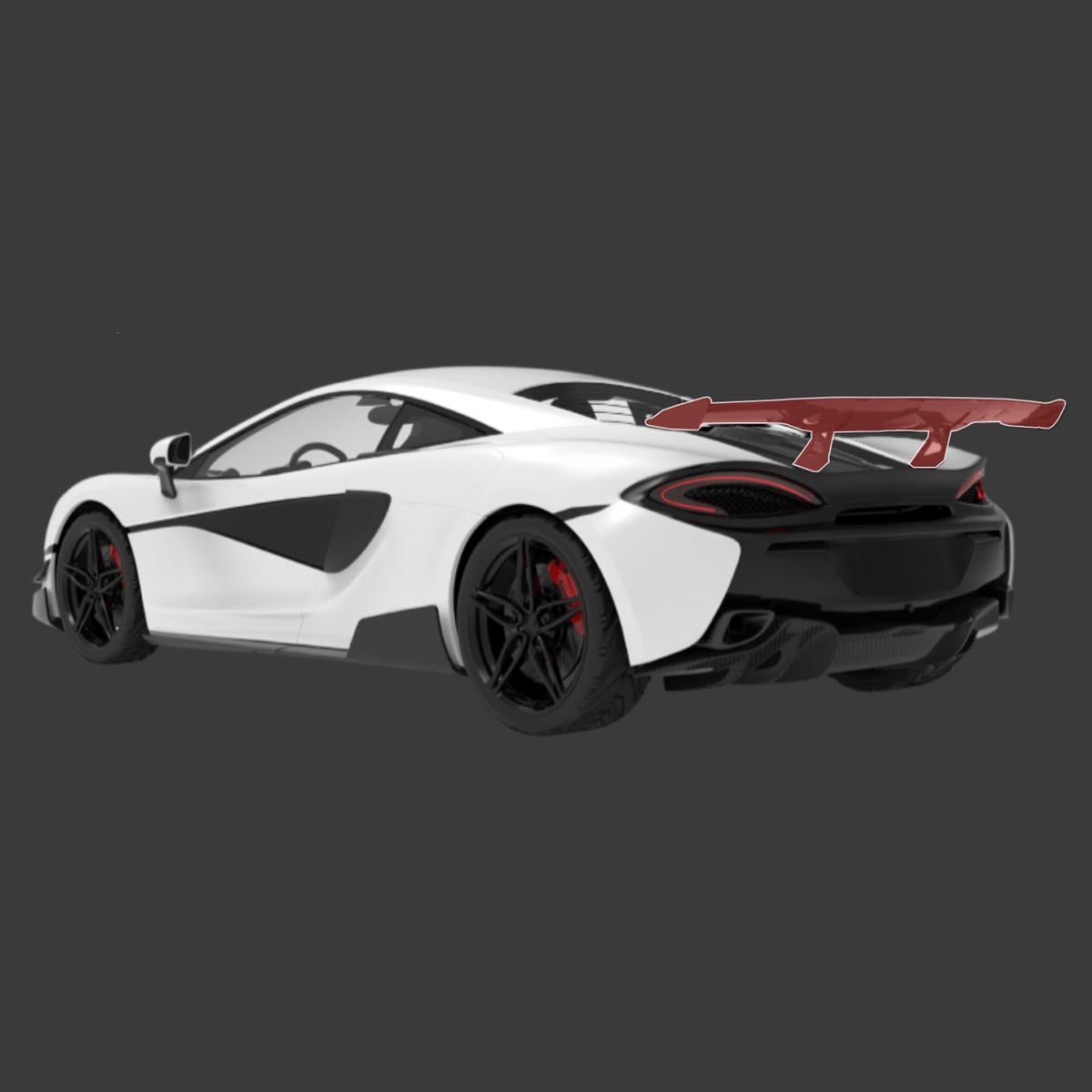 1016 Industries McLaren 570S Rear Race Wing with Tips