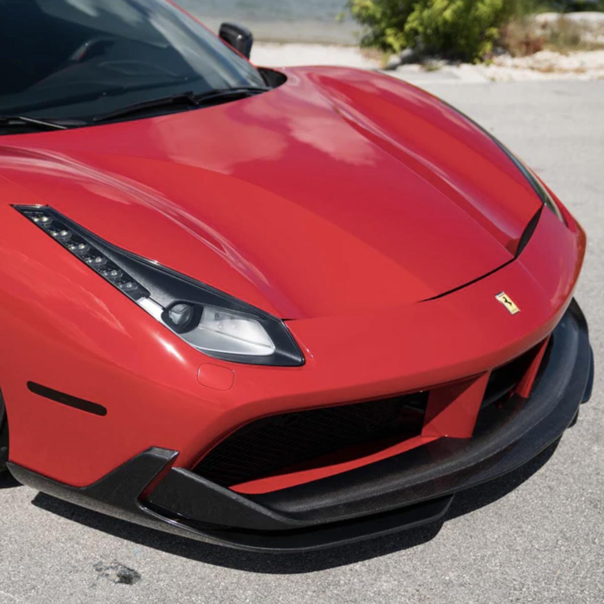 1016 Industries Ferrari 488 Front Aero Lip
