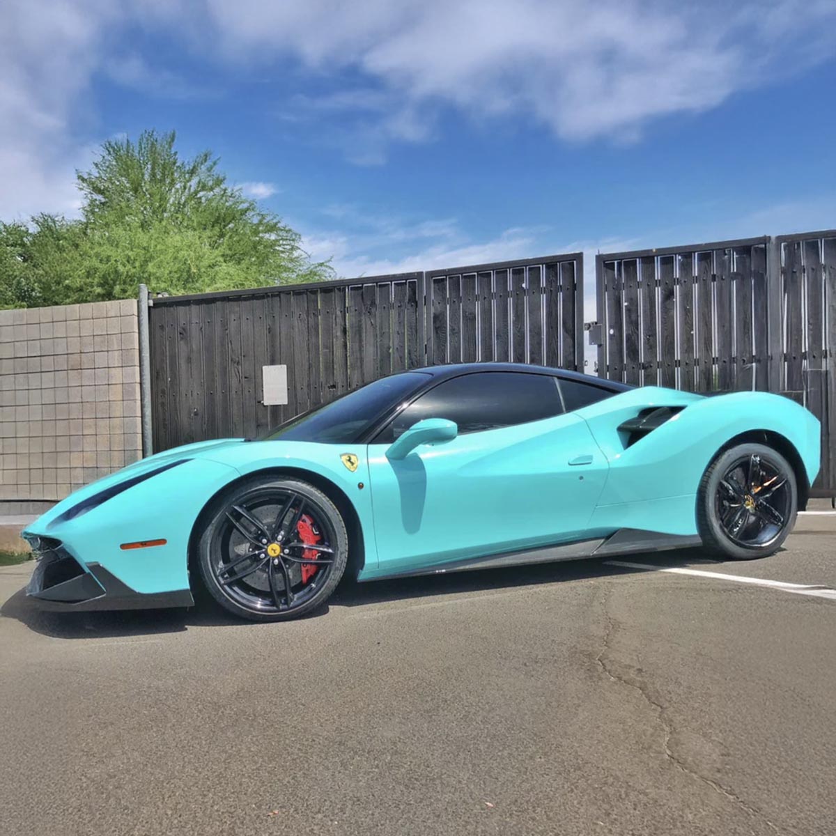 1016 Industries Ferrari 488 Side Skirts