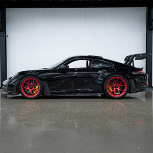1016 Industries Porsche 992 GT3RS Side Skirts with Uprights