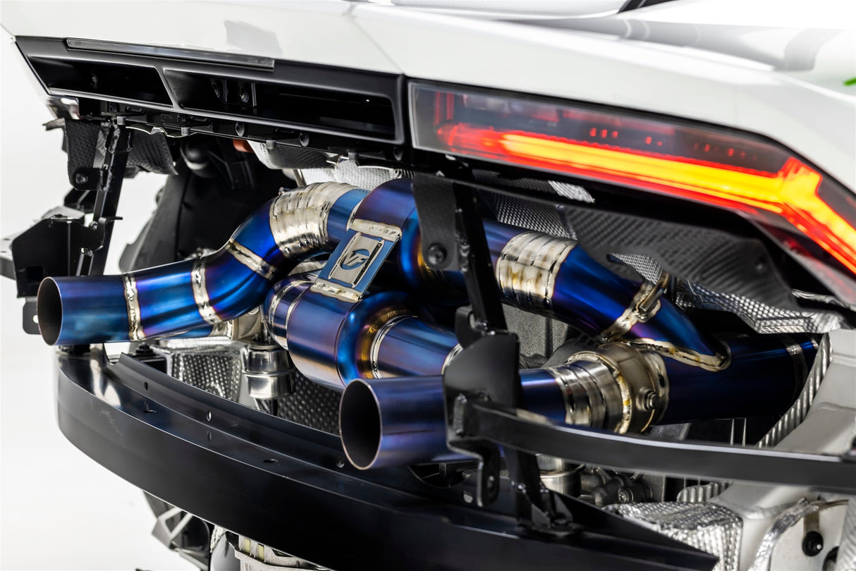 VF Engineering Titanium Valved Catback Exhaust System  - 2022+ Lamborghini Huracan (STO/Sterrato/Tecnica)